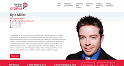 Desktop Screenshot of kylemillermortgages.ca
